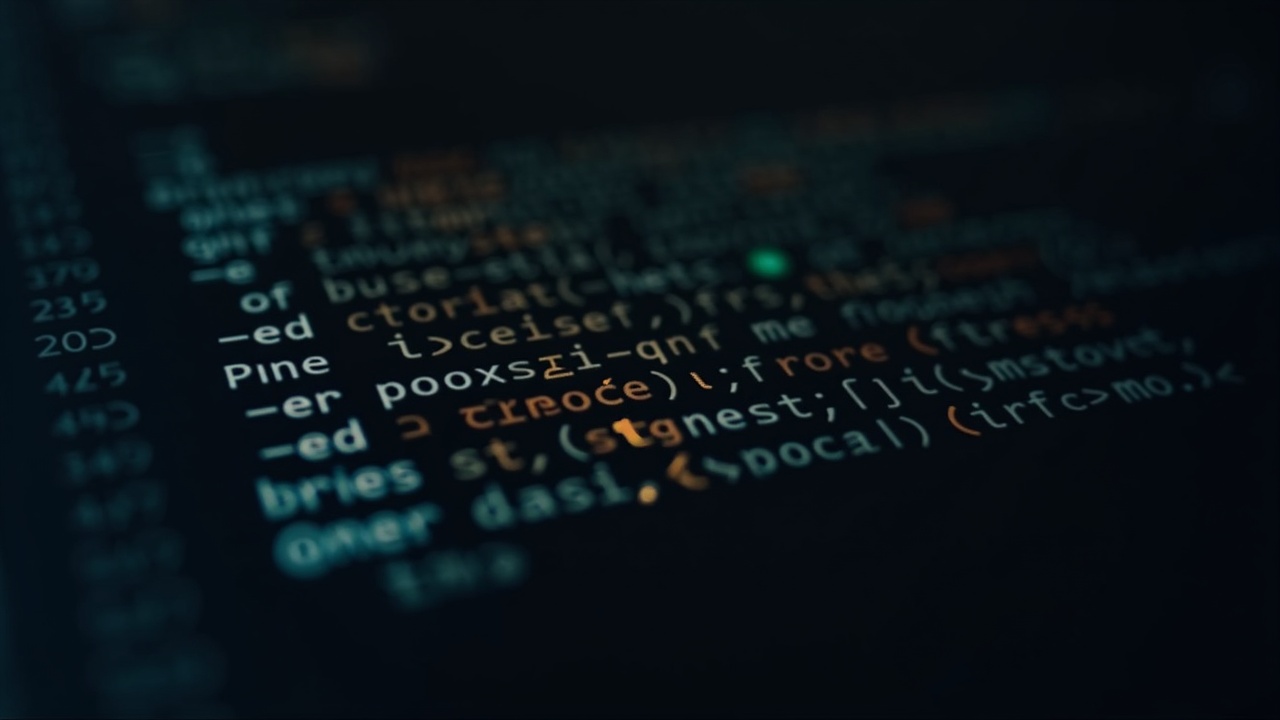 Photorealistic close-up of Bitcoin Core code with highlighted P2P connections and an Outstanding Work badge.