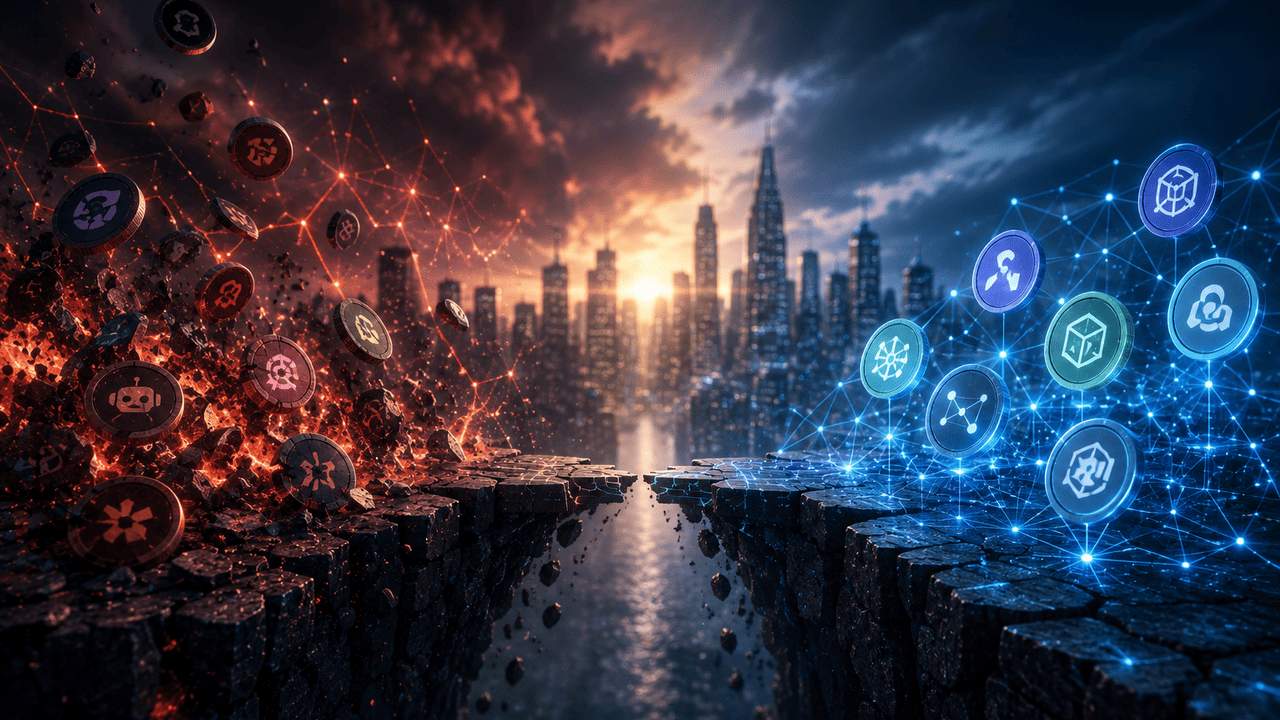 The Growing Gap Between Crypto Narratives and Market Fundamentals