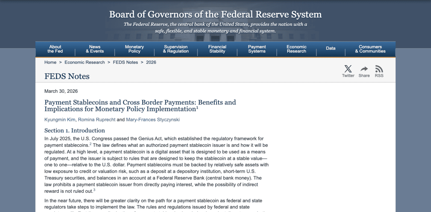 feds notes